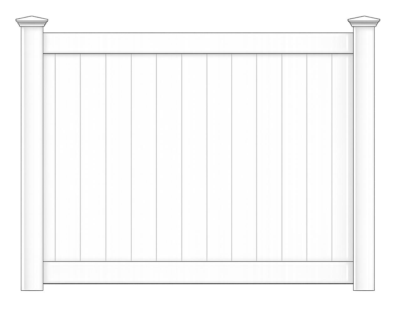 Vinyl fence icon